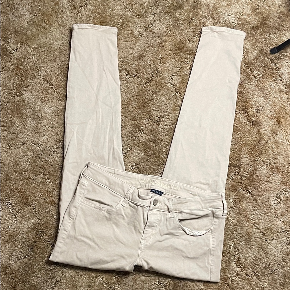 American Eagle Super Stretch Low Rise Jegging Size 12 Long